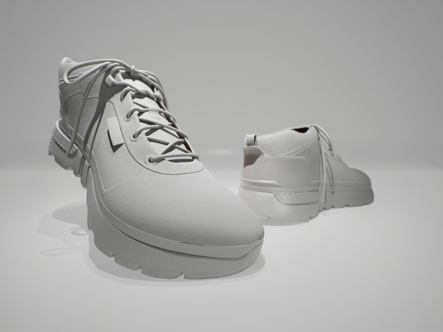 Timberland trekker 3D model_4