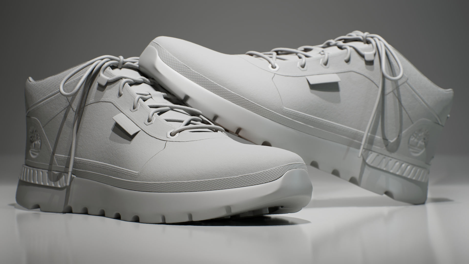 Timberland trekker 3D model_3