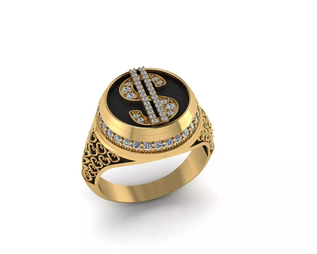 Rings 3D print model_0