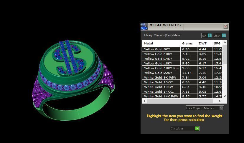 Rings 3D print model_5