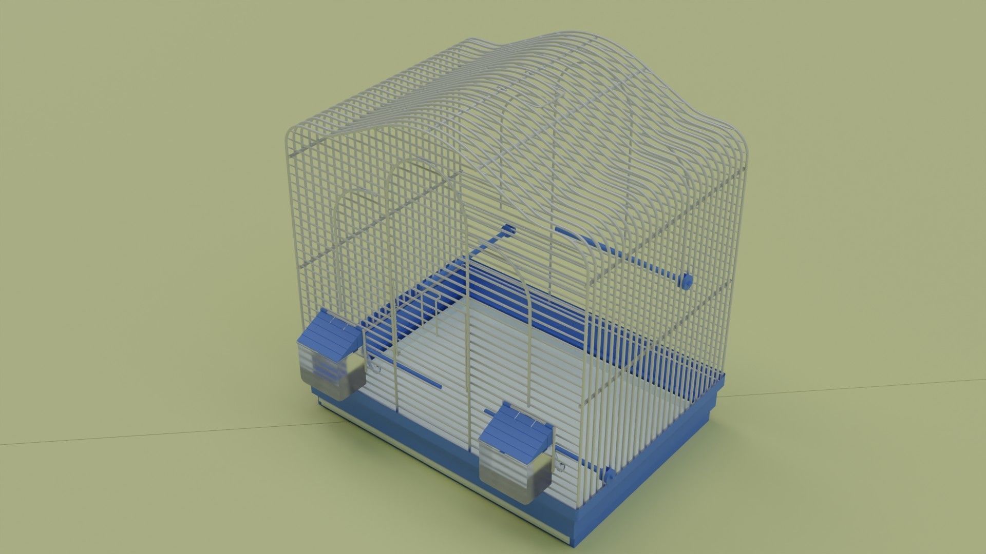 Bird Cage 3D model_1