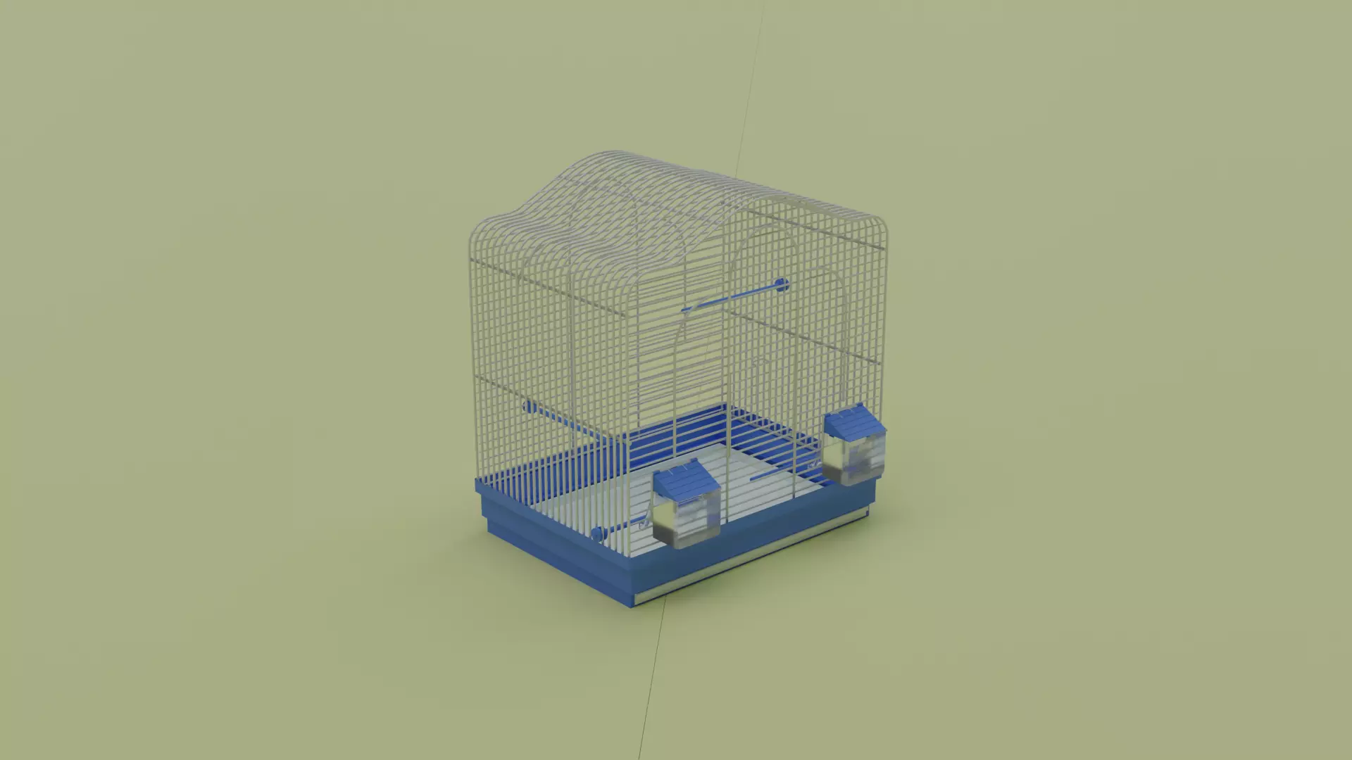 Bird Cage 3D model_0