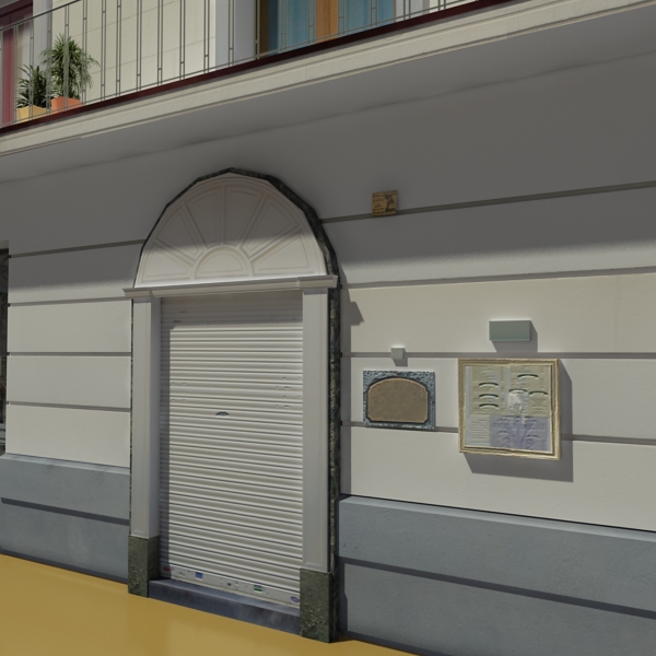 Building Collection 33-36 Low-poly 3D model_51