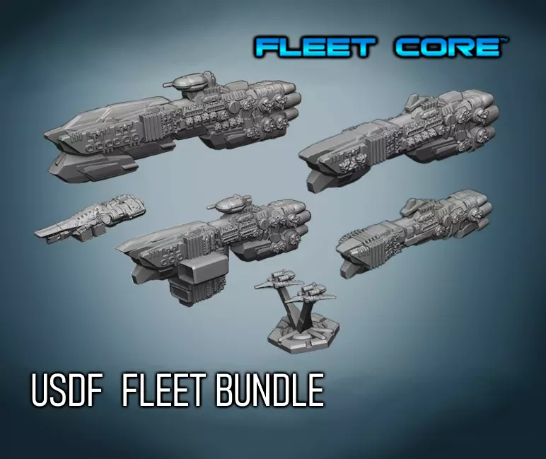 FLEET CORE - USDF FLEET BUNDLE 3D Model Collection_0