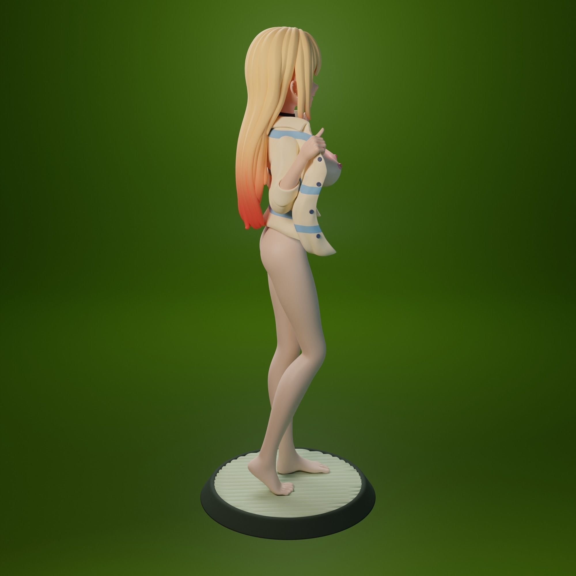 NSFW Kitagawa Marin from My dress-up darling anime 3 versions 3D print model_15