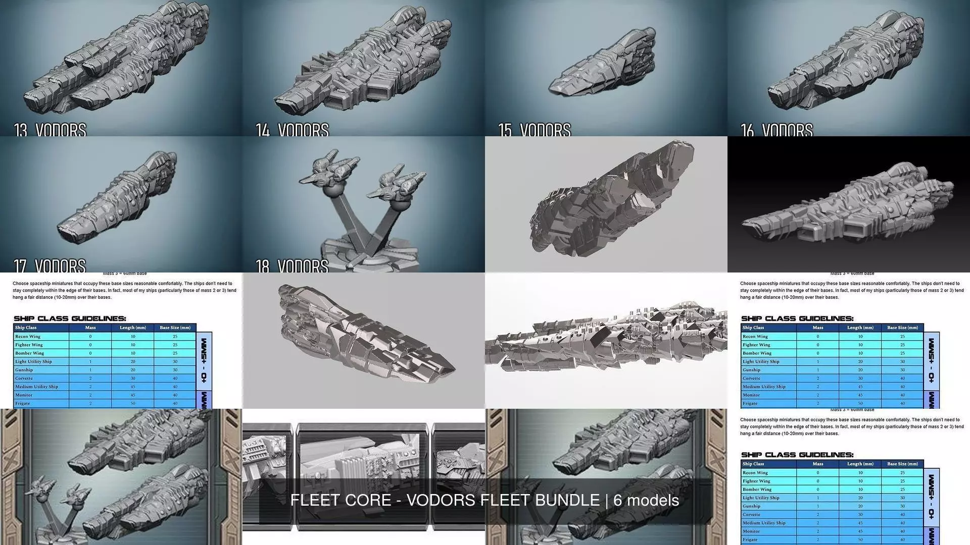 FLEET CORE - VODORS FLEET BUNDLE 3D Model Collection_1
