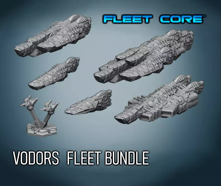 FLEET CORE - VODORS FLEET BUNDLE 3D Model Collection_0