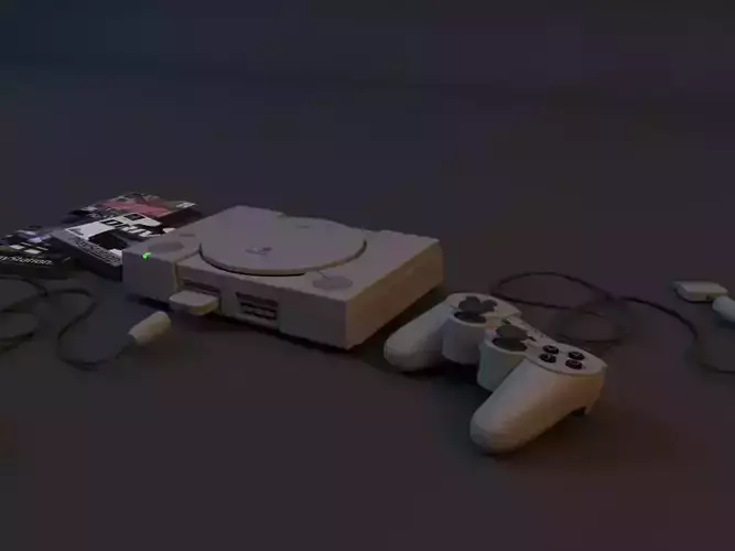 Sony Playstation 1 3D model