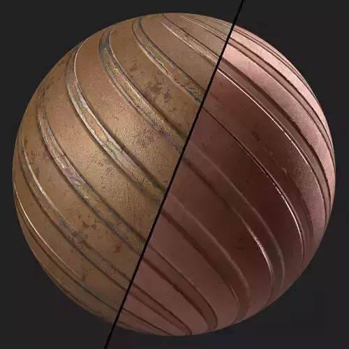 Metal Materials 40- Metal panels By Painting Pbr 4k Sbsar