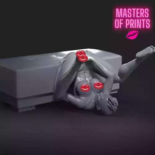 sexy pose - NSFW - EROTIC MINIATURE 75 MM SCALE
