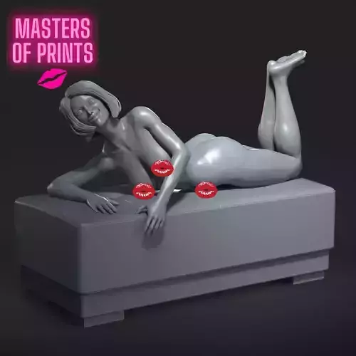 sexy pose - NSFW - EROTIC MINIATURE 75 MM SCALE