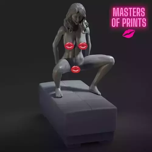 sexy pose - NSFW - EROTIC MINIATURE 75 MM SCALE