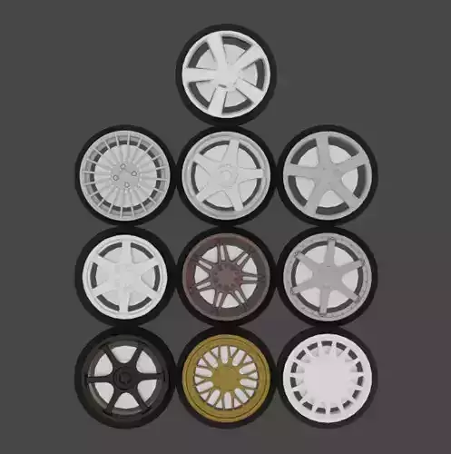 10 wheels pack