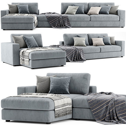 Bonaldo Hiro Sofa Composition 02 3D model