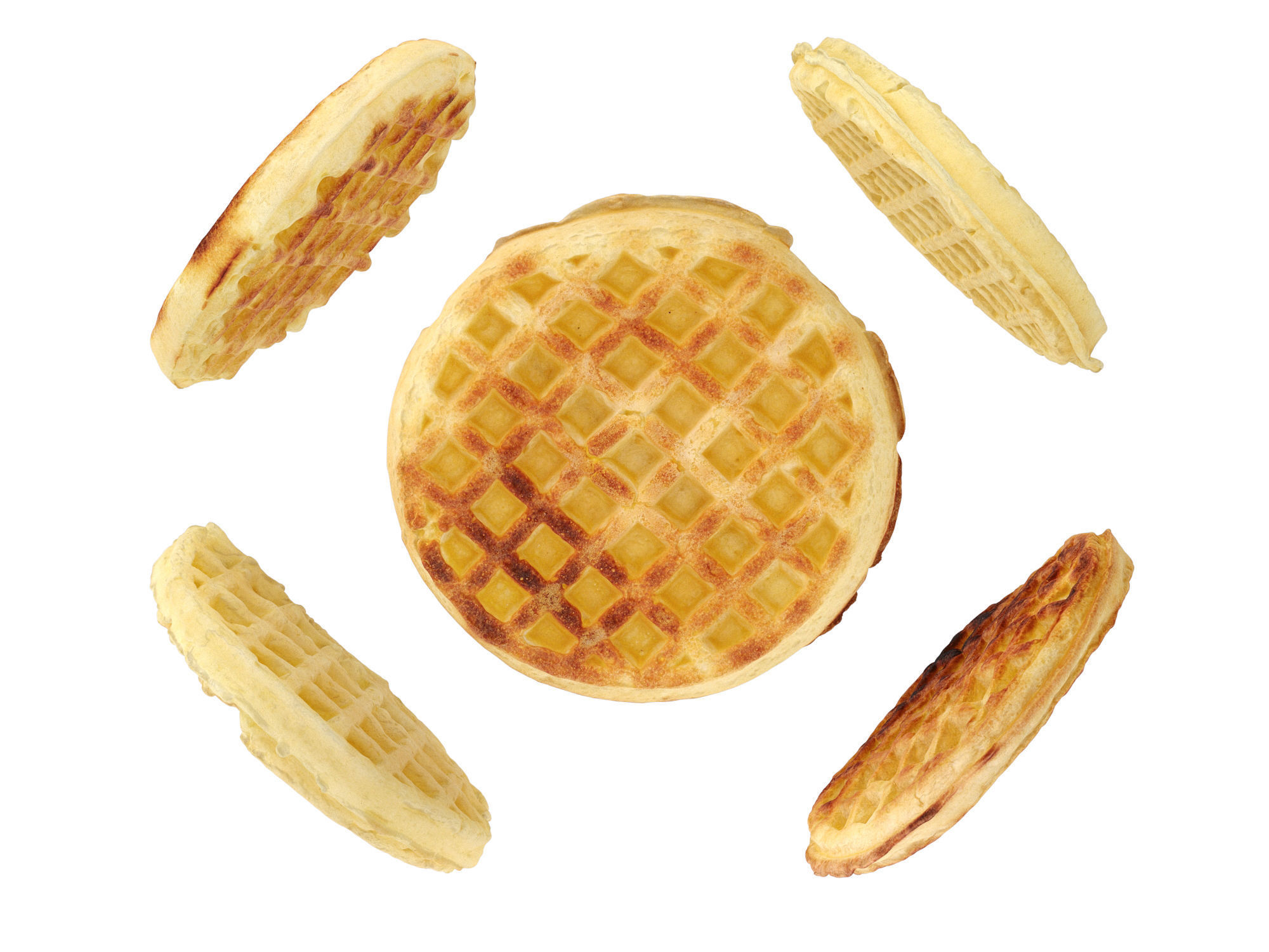 Waffles 01 3D model_10