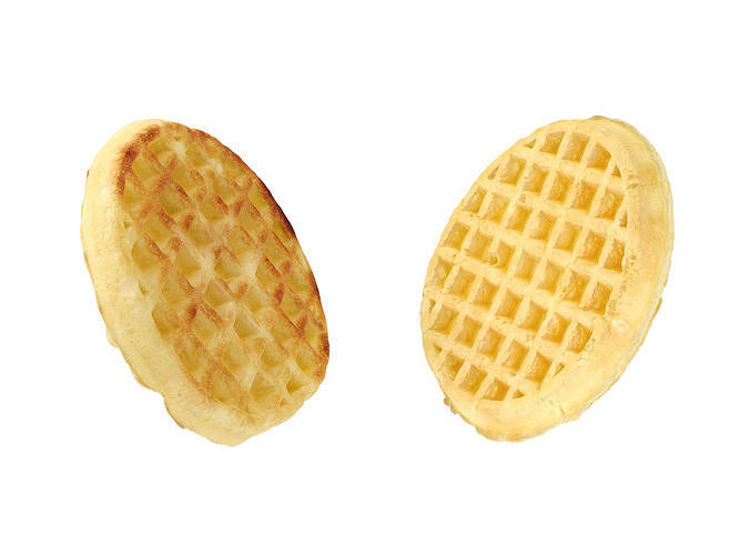 Waffles 01 3D model 6