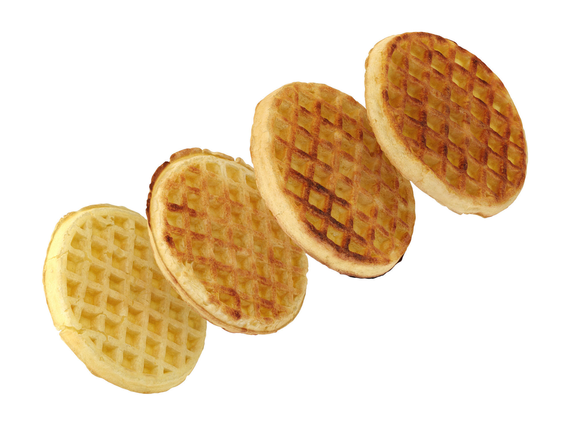 Waffles 01 3D model_9