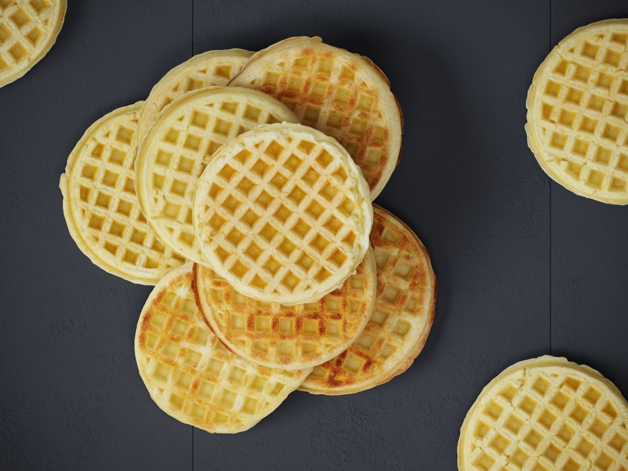 Waffles 01 3D model_3