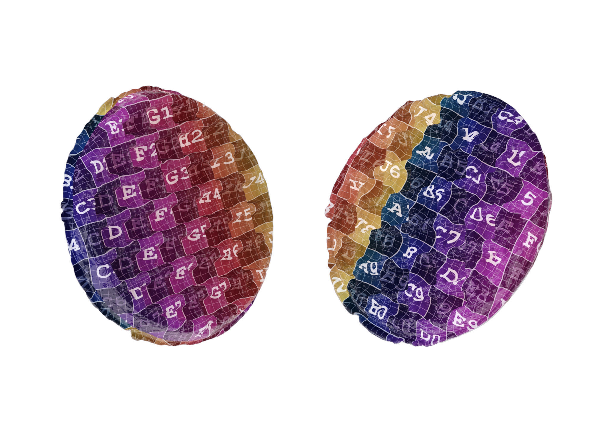 Waffles 01 3D model_14