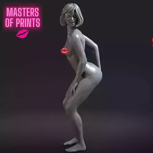 sexy pose - NSFW - EROTIC MINIATURE 75 MM SCALE