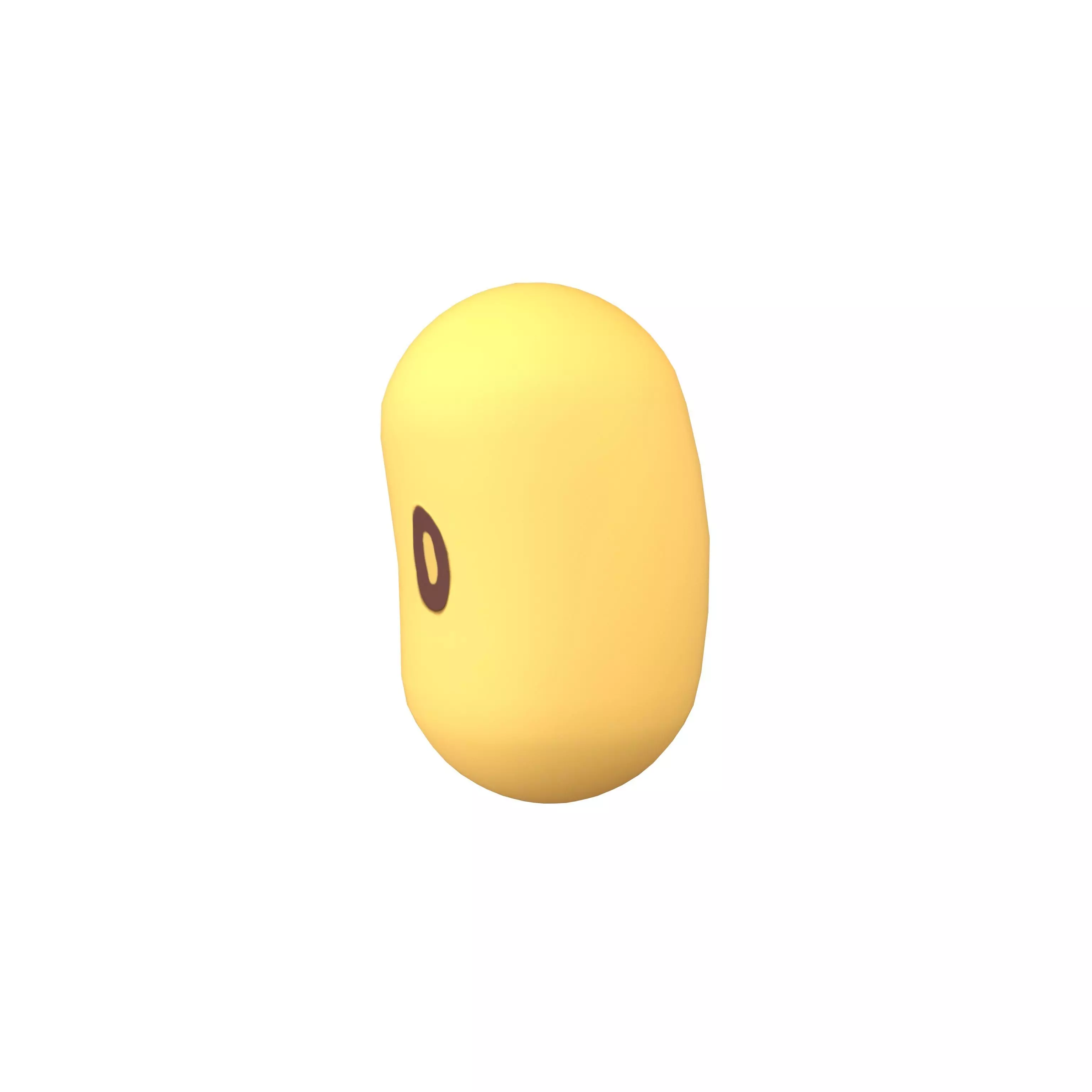Soybean V1 001 Low-poly 3D model_0