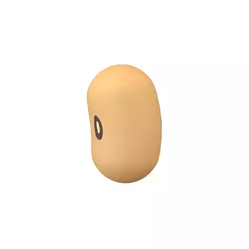 Soybean V1 004 Low-poly 3D model
