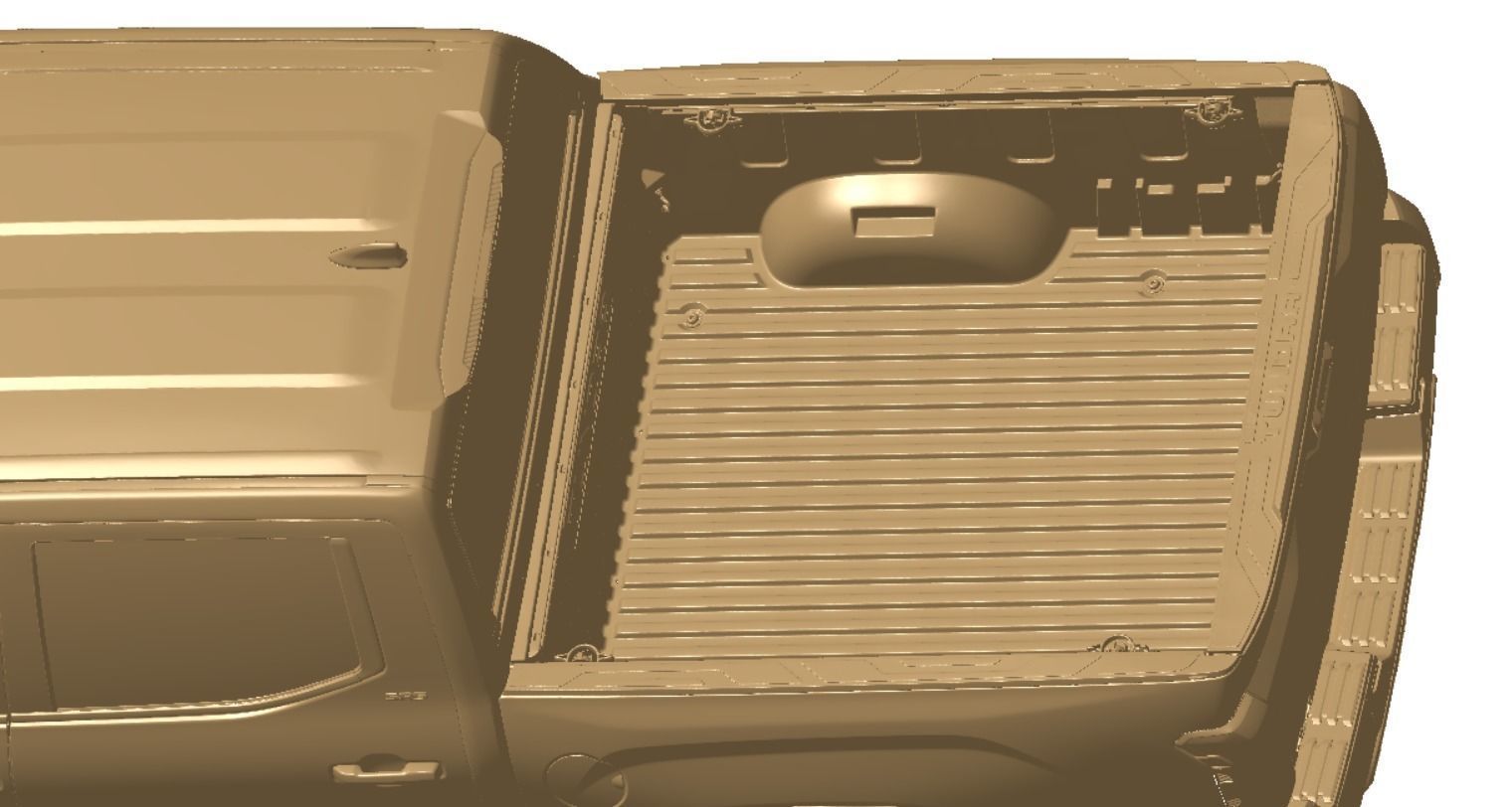 Toyota Tundra SR5 Crewmax 55 2022 Vehicle 3d scan model 3D model_8