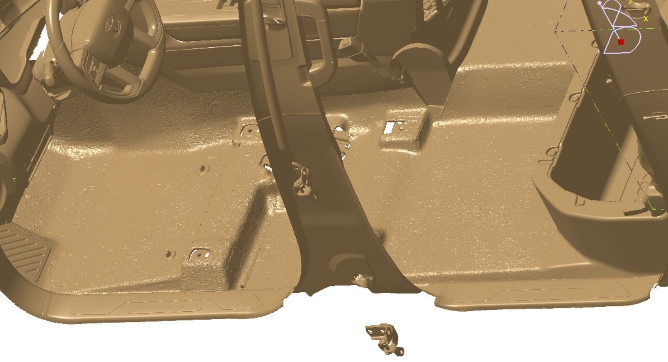 Toyota Tundra SR5 Crewmax 55 2022 Vehicle 3d scan model 3D model_17