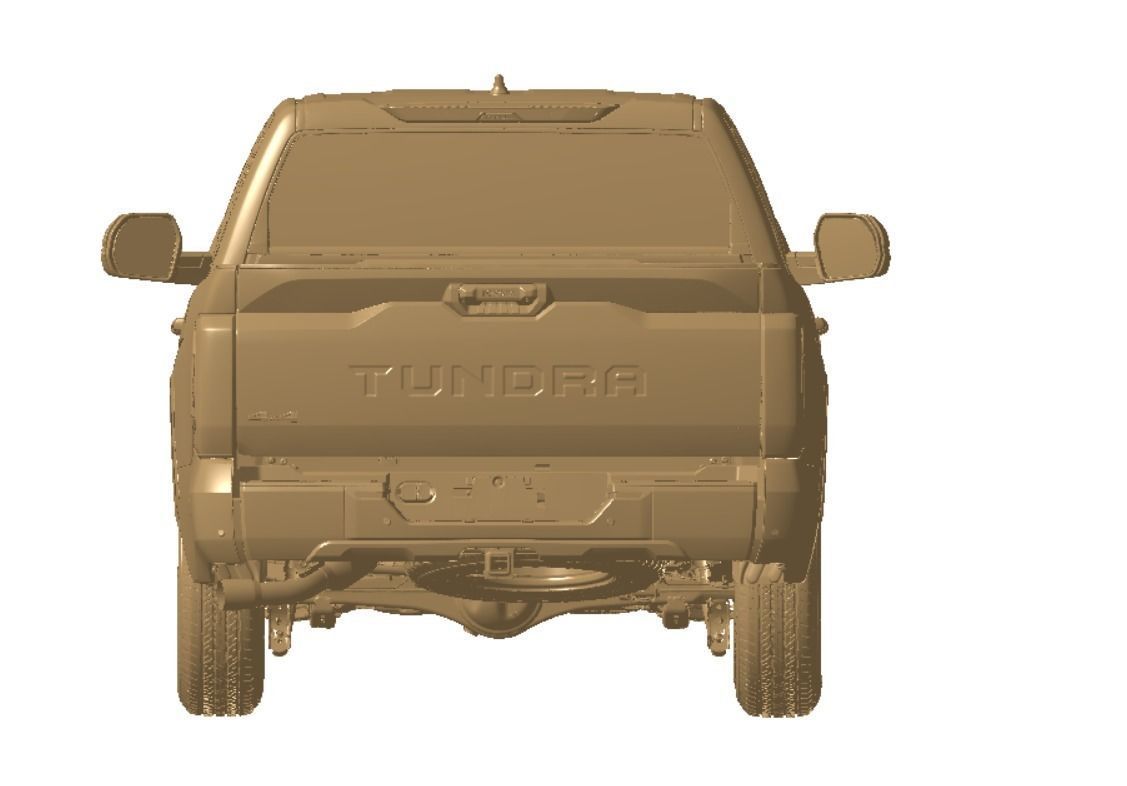 Toyota Tundra SR5 Crewmax 55 2022 Vehicle 3d scan model 3D model_11