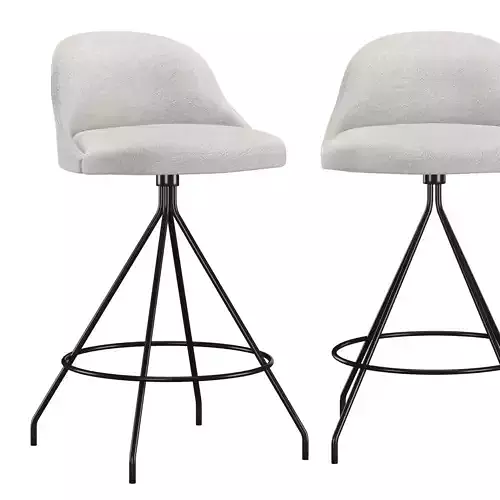 Aleta Counter Stool Swivel Base