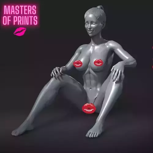 sexy pose - NSFW - EROTIC MINIATURE 75 MM SCALE