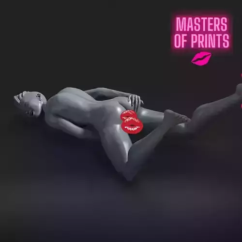 sexy pose - NSFW - EROTIC MINIATURE 75 MM SCALE