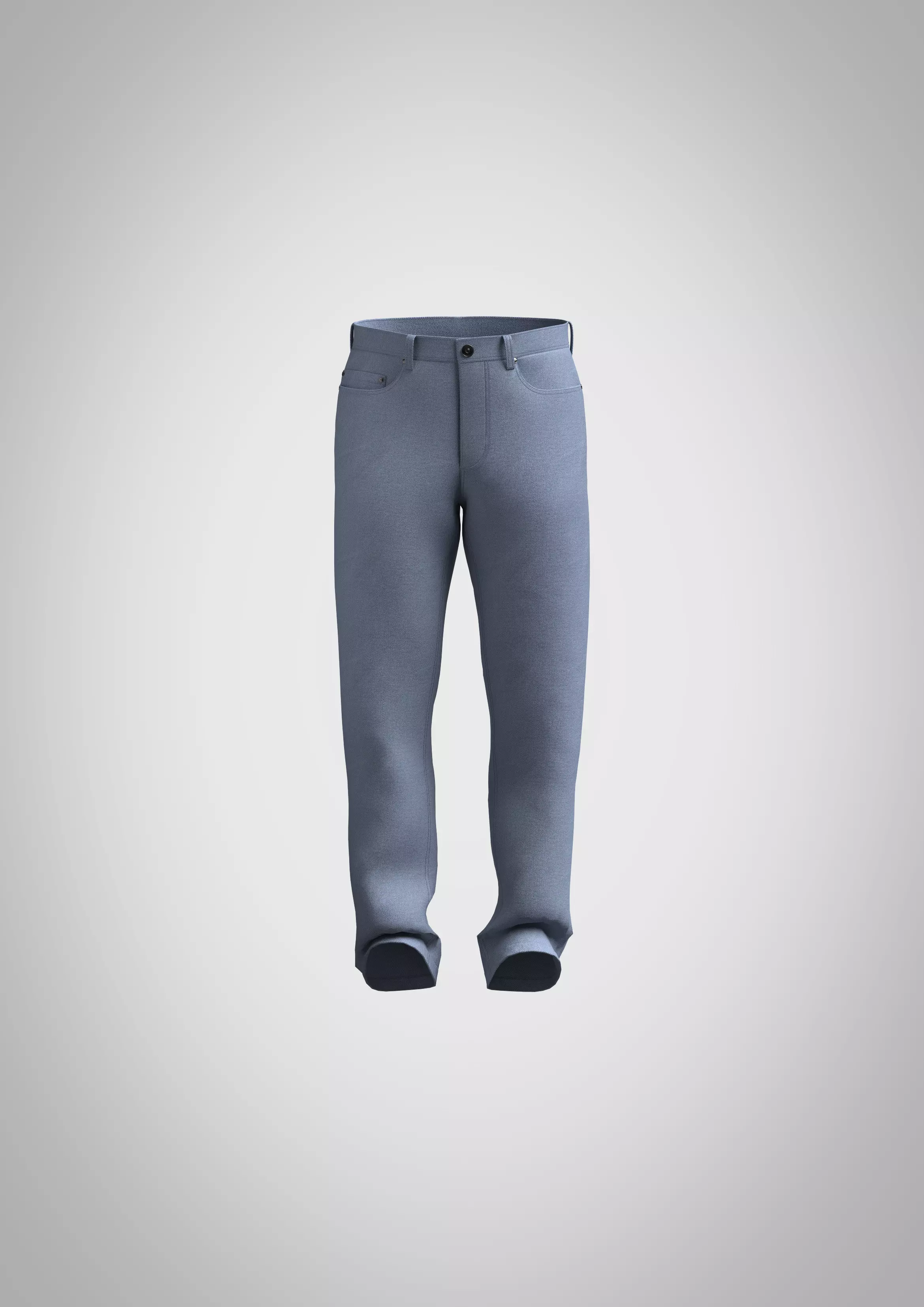 Mens five Pocket Relaxed Pant 3D model