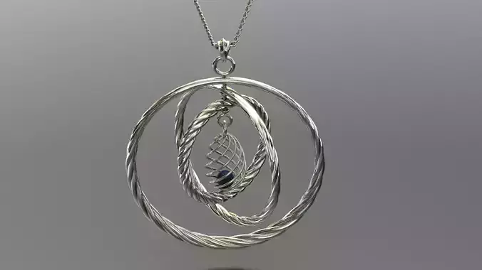 Galaxy pendant 