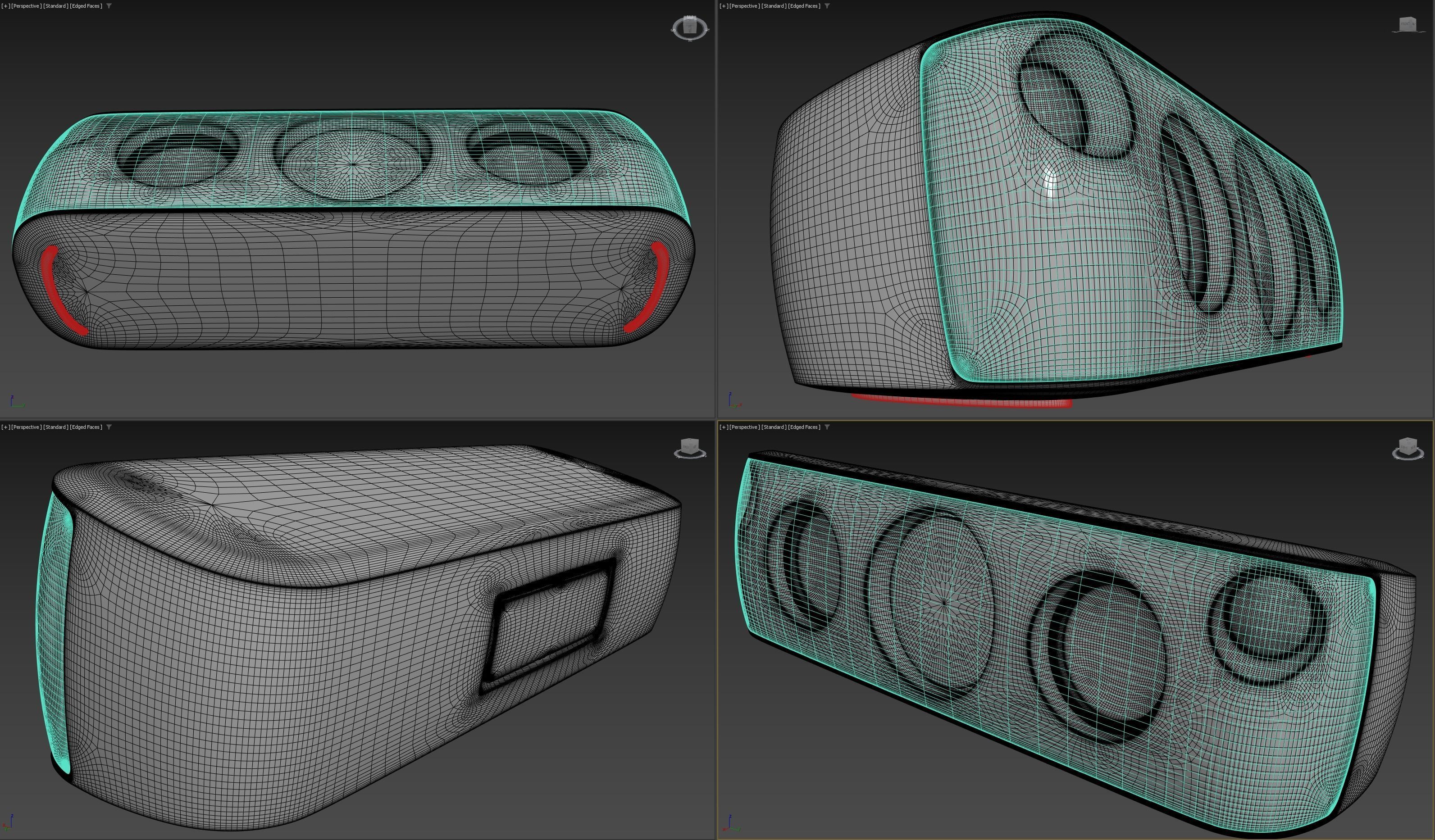 soundcore motion plus Low-poly 3D model_1