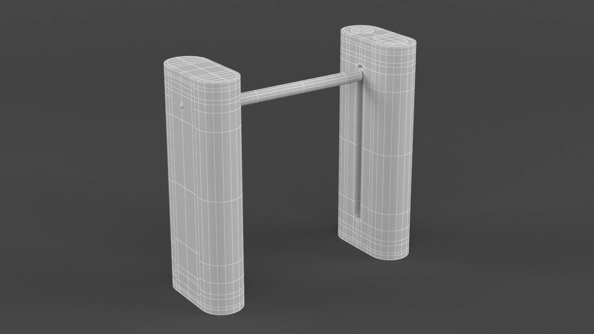 Turnstile Gate 3D model_8