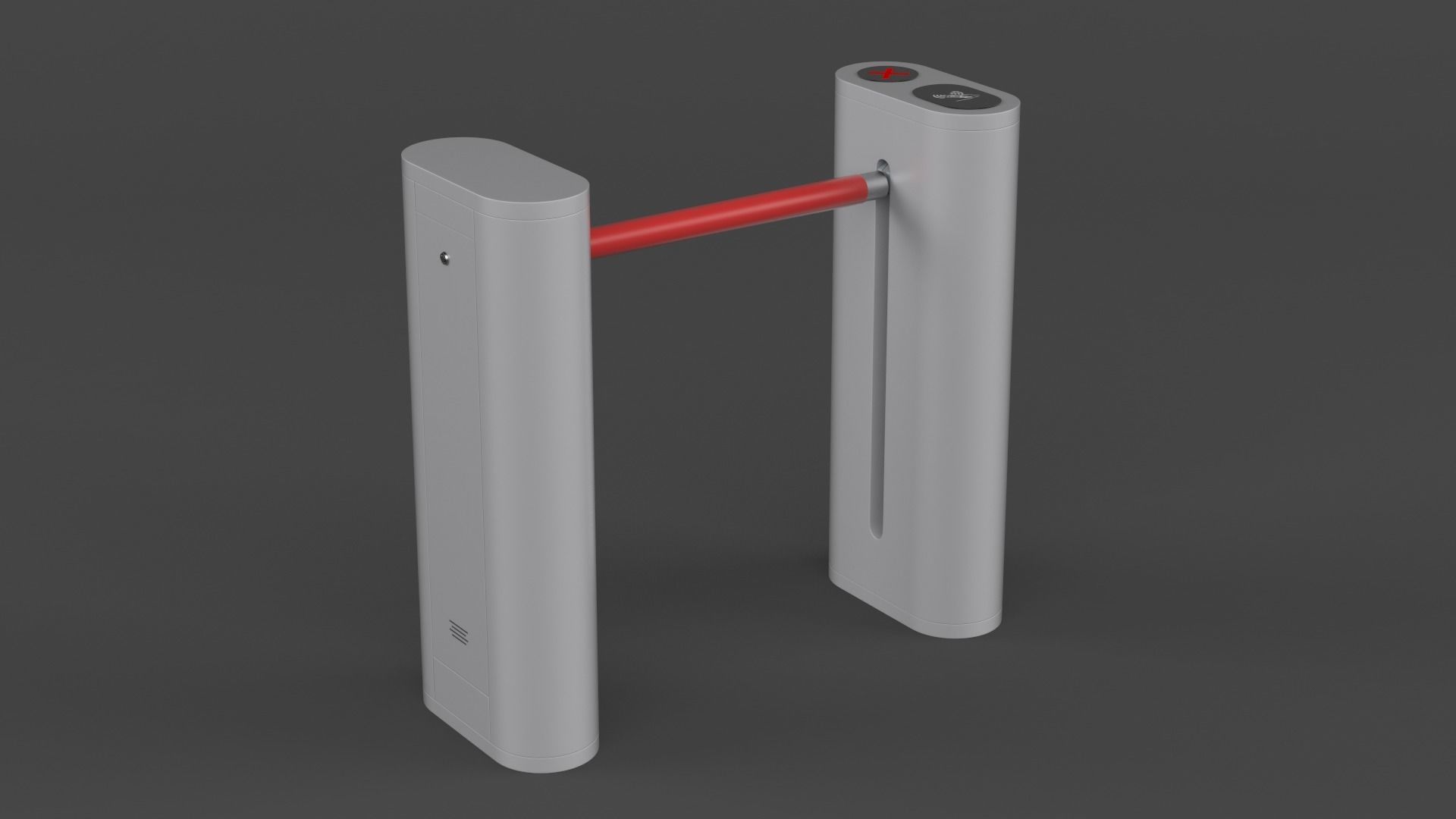 Turnstile Gate 3D model_2