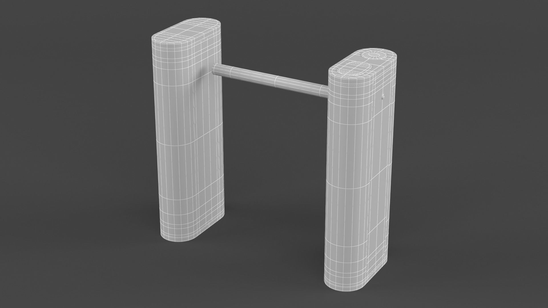 Turnstile Gate 3D model_6