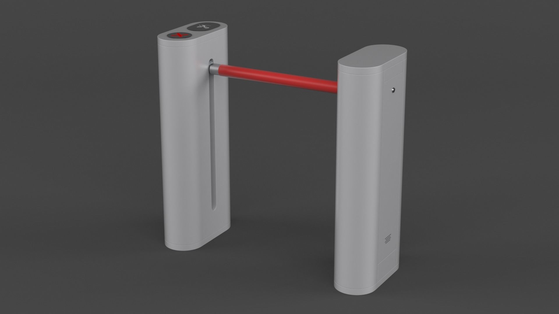 Turnstile Gate 3D model_4