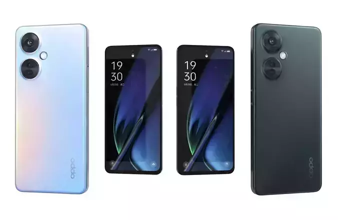 Oppo K11X Blue And Green