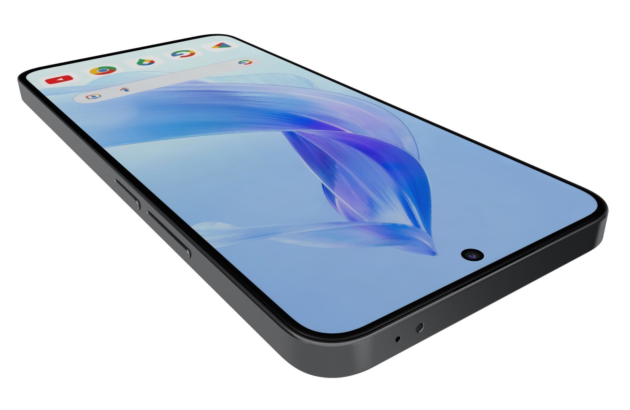 Honor 90 Lite Black 3D model_13