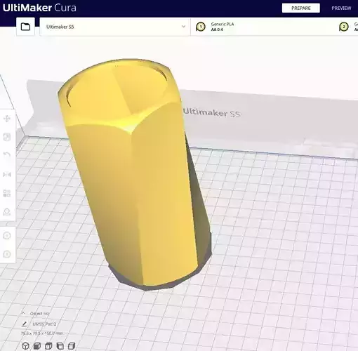 Garden Pot 12 3D print model