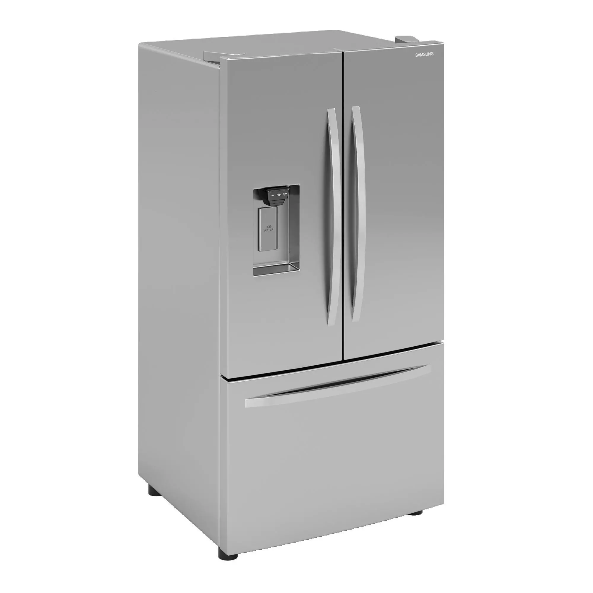 French Door Refrigerator 3D model_0