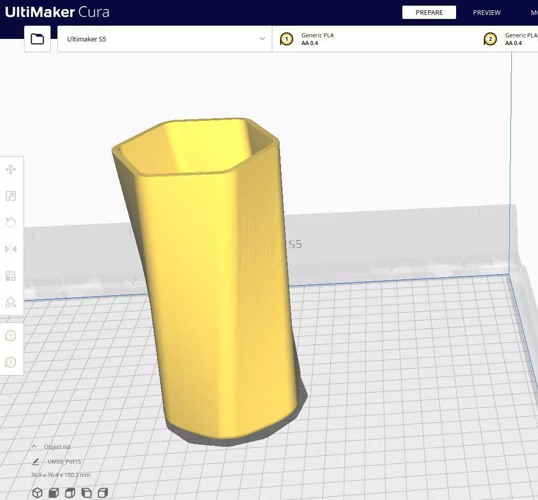 Garden Pot 15 3D print model_0