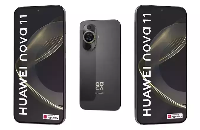Huawei Nova 11 Black 3D model
