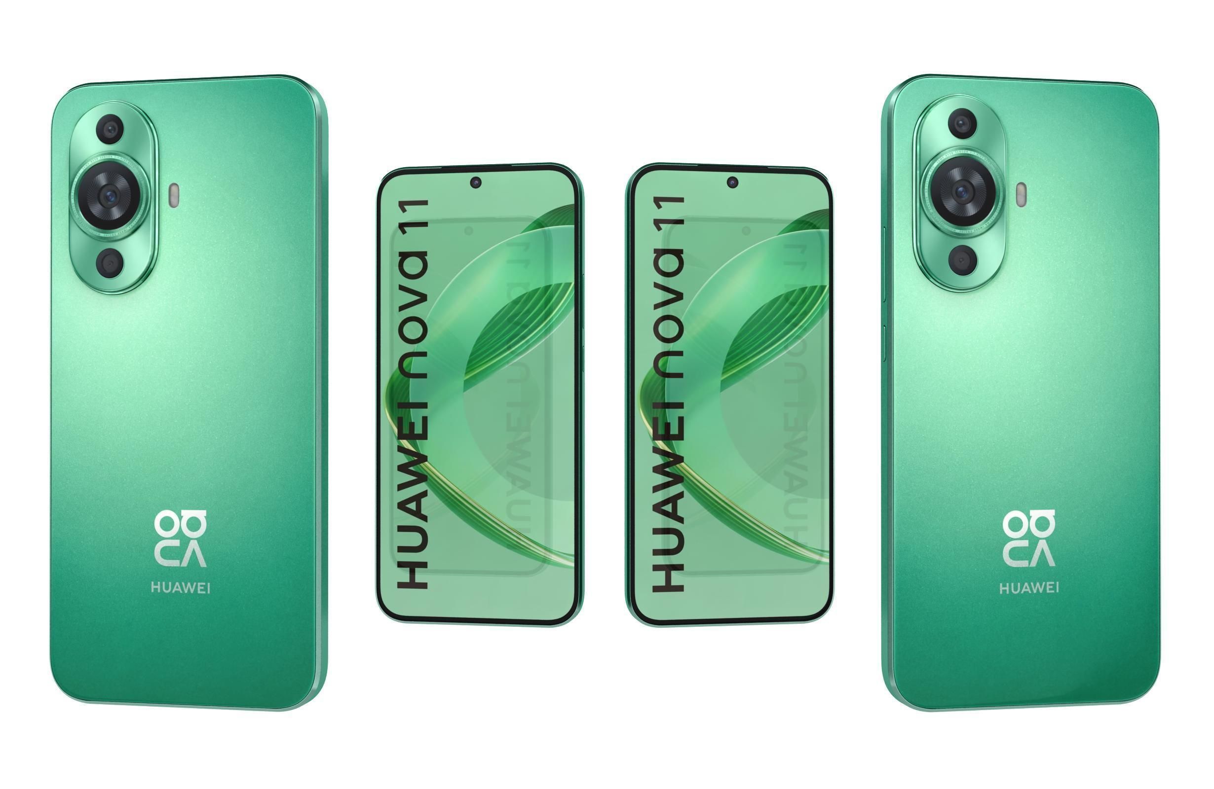 Huawei Nova 11 Green 3D model_3