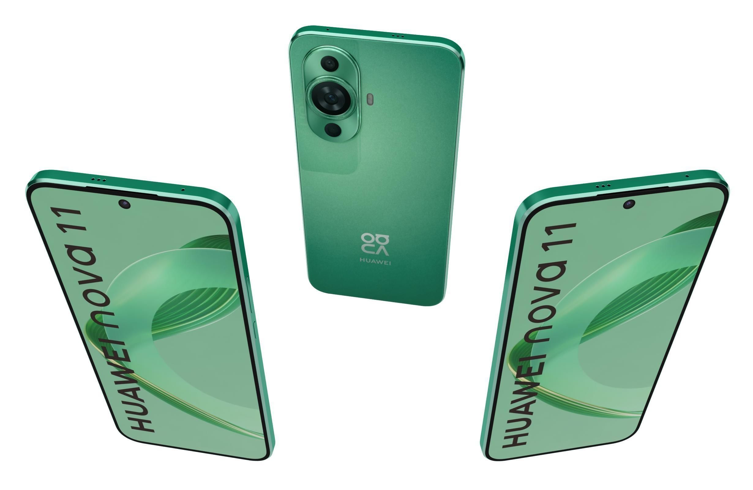 Huawei Nova 11 Green 3D model_1