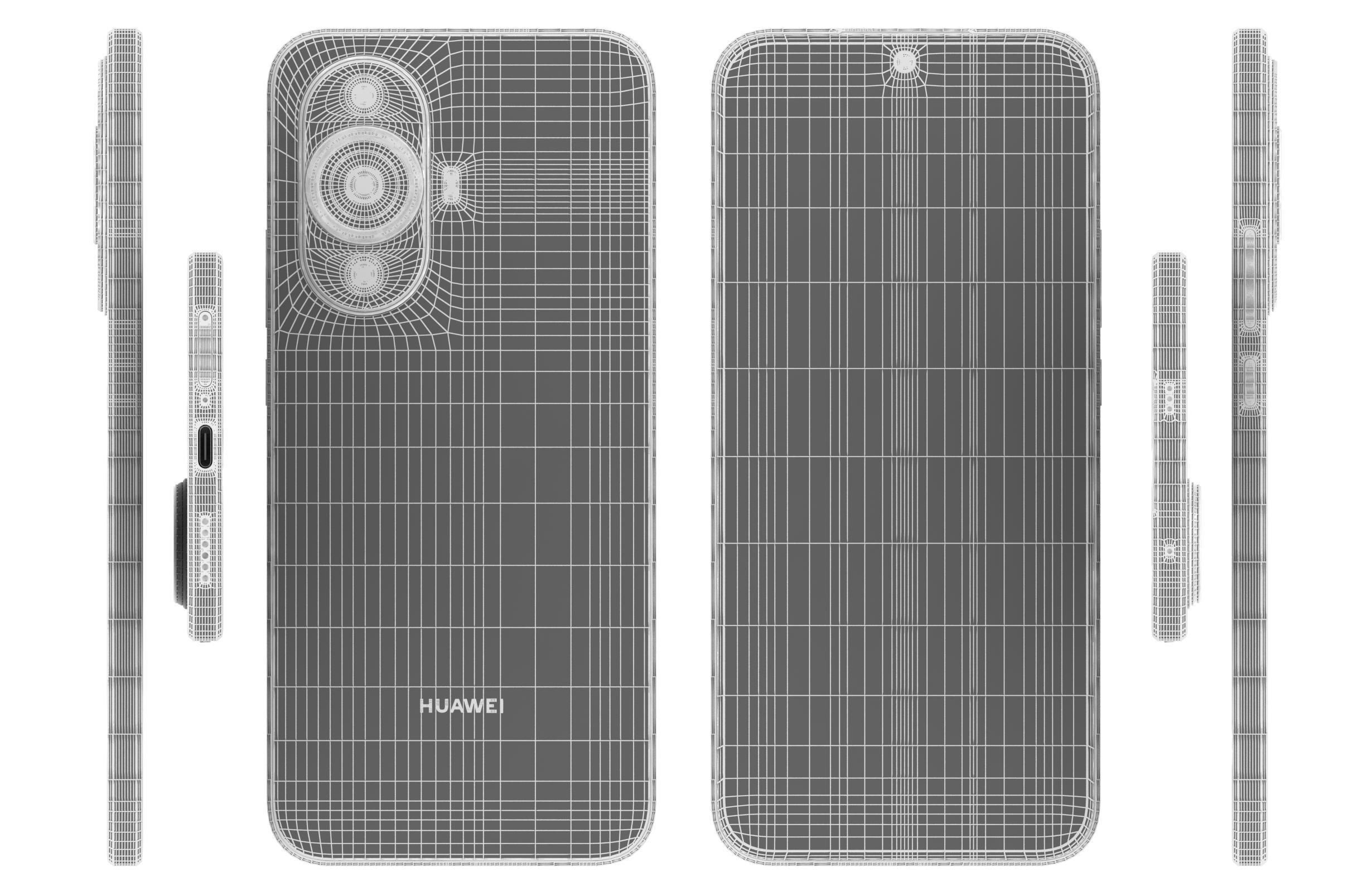 Huawei Nova 11 Green 3D model_17