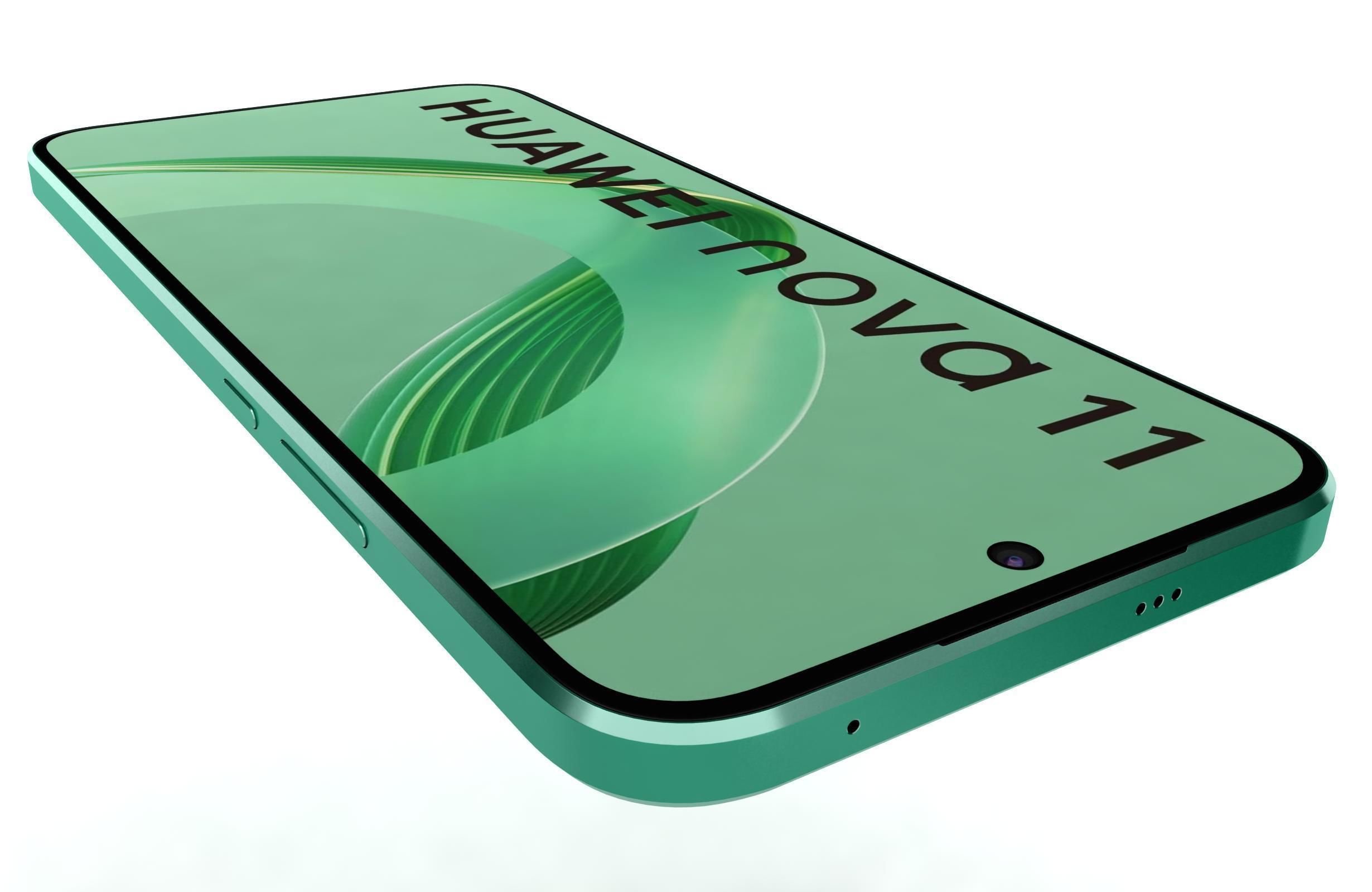 Huawei Nova 11 Green 3D model_13