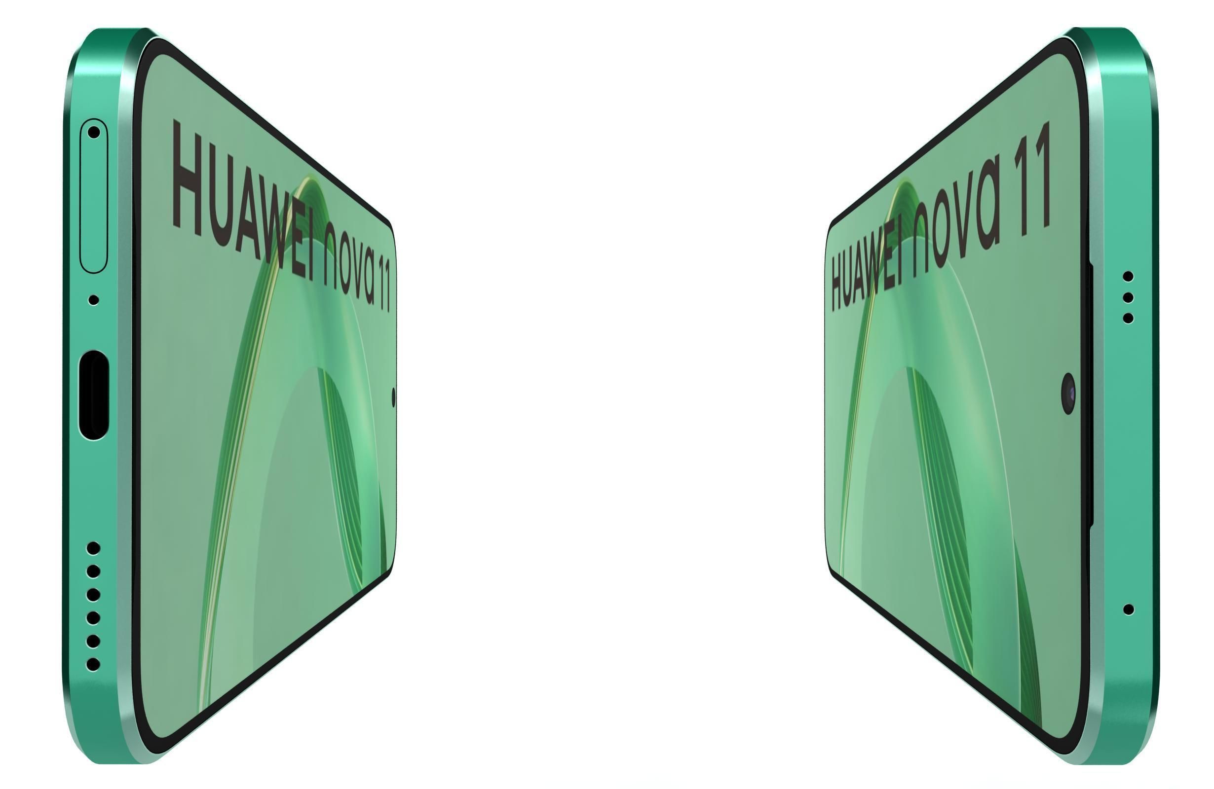 Huawei Nova 11 Green 3D model_8